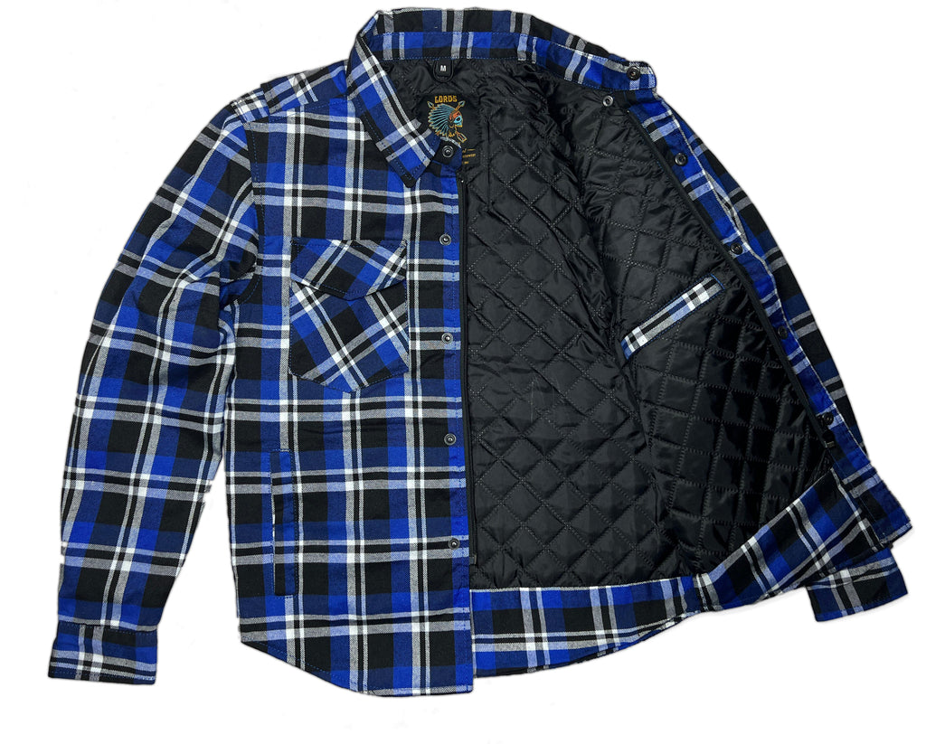 Women's Freedom Flannel Jacket - Moody Blues