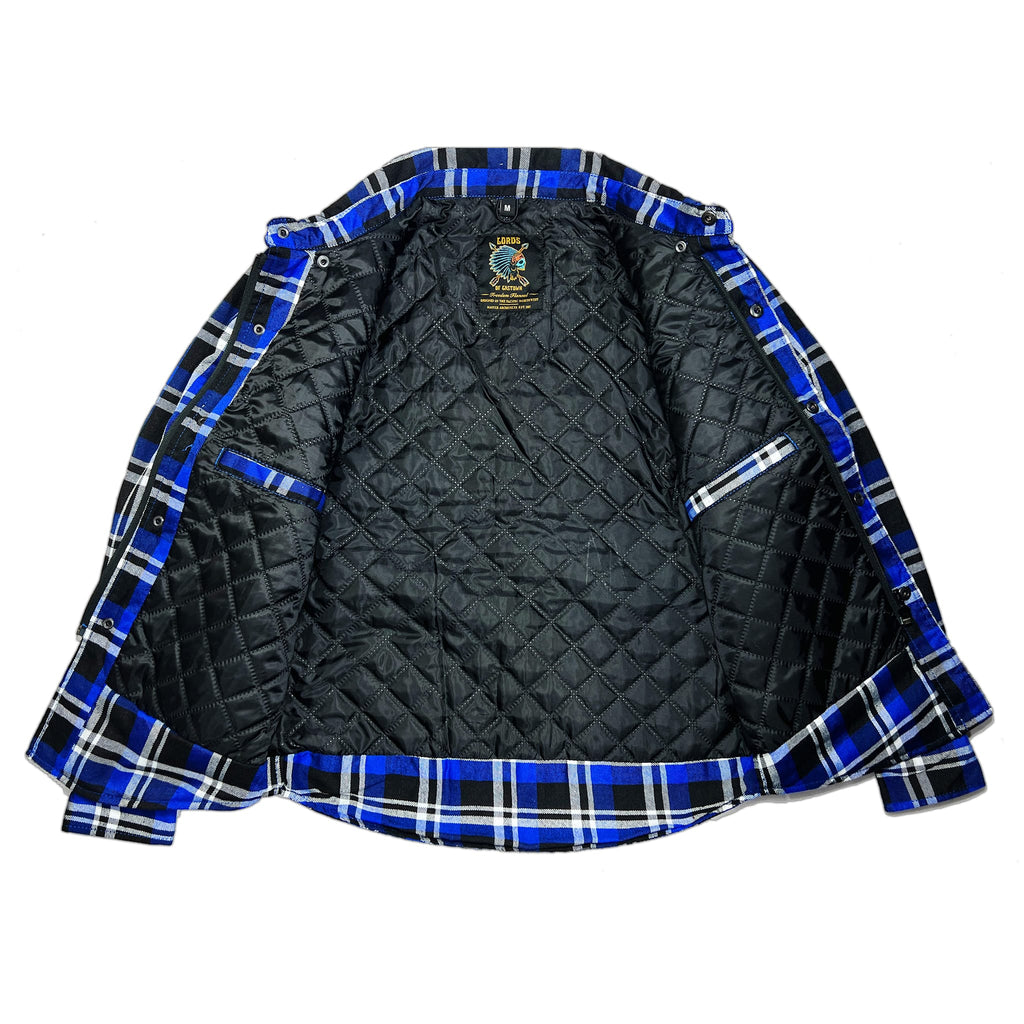 Women's Freedom Flannel Jacket - Moody Blues