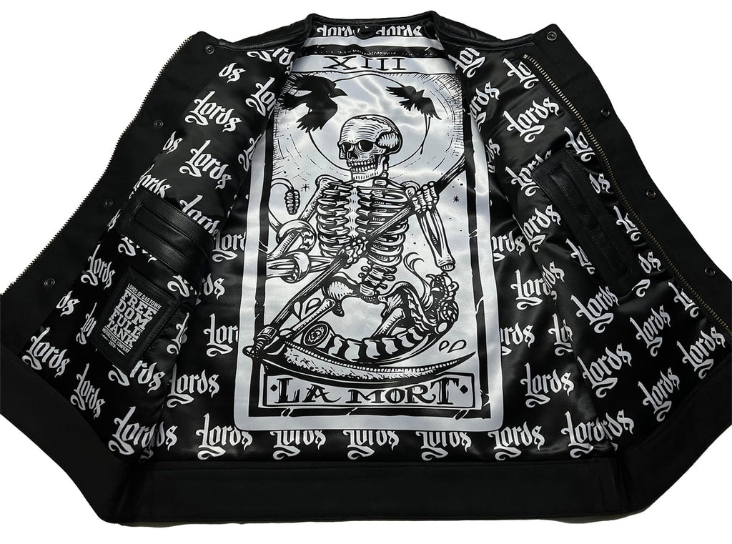 Lords x Cleaver Culture Moto Vest - Black