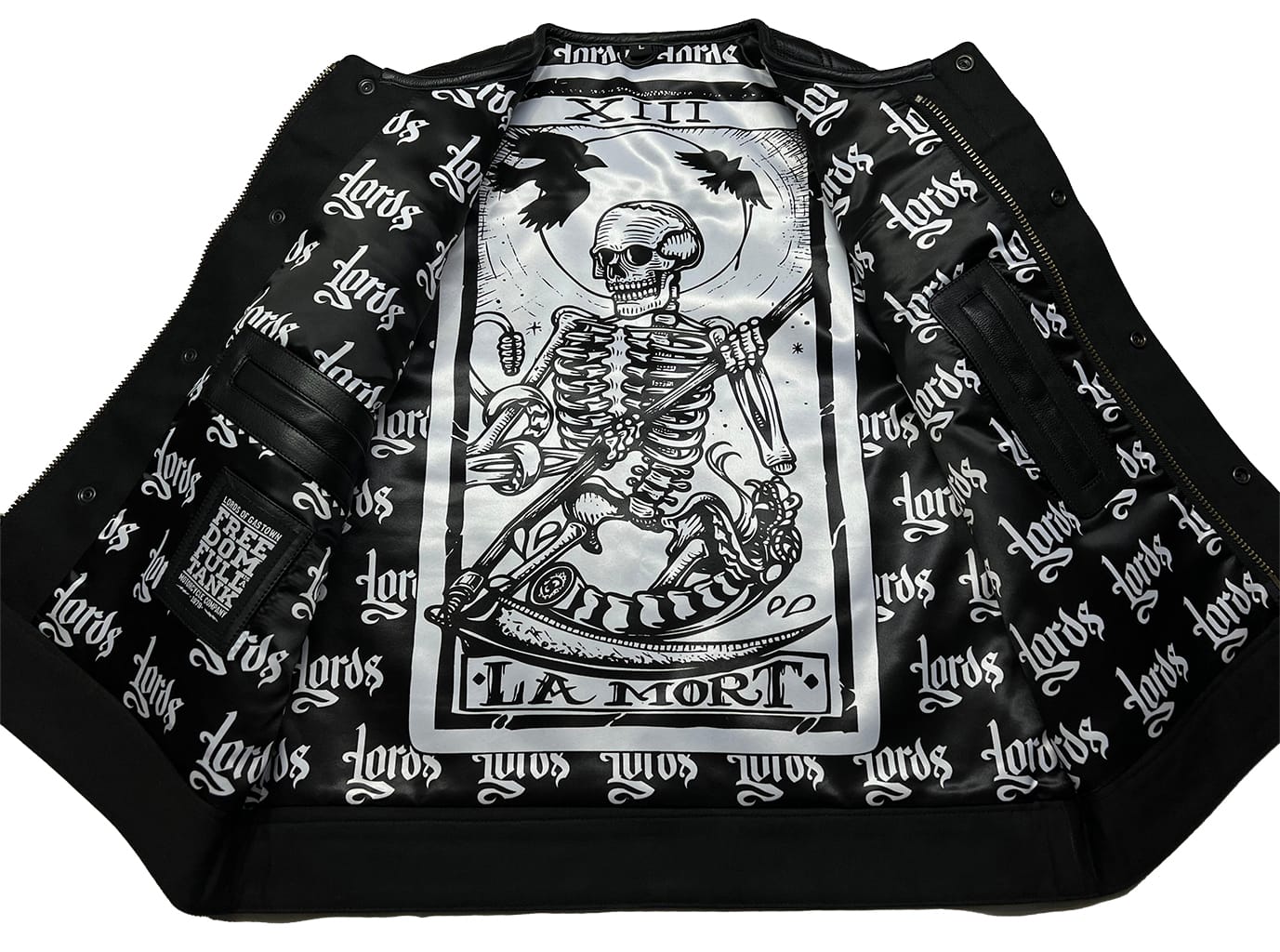Lords x Cleaver Culture Moto Vest - Black